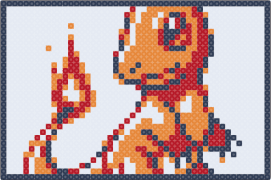 Charmander Pinball - white,orange,purple,charmander,pokemon,pinball