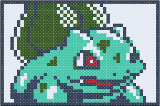 Bulbasaur Pinball - purple,teal,bulbasaur,pinball,pokemon