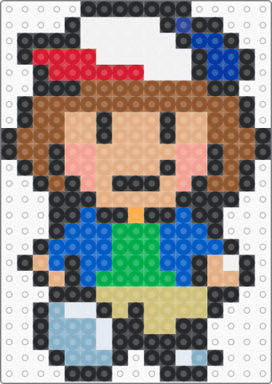 dusting - stranger things - blue,tan,beige