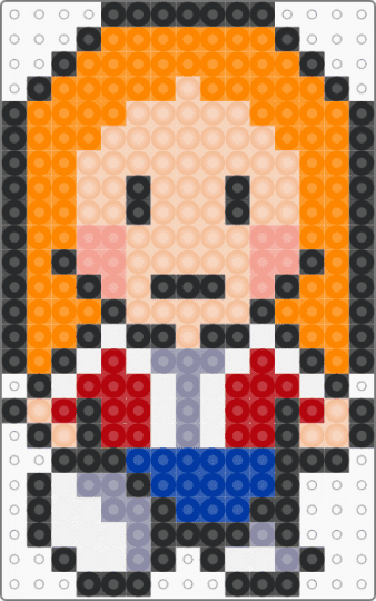 Max v2 - Stranger Things - orange,beige
