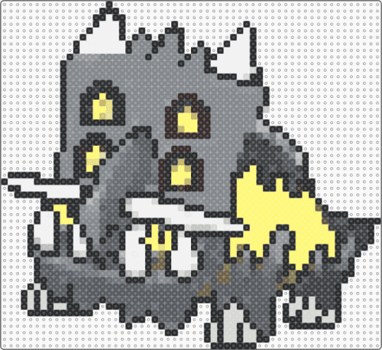 bastiodon - gray,yellow