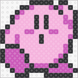 Kirby - 8 Bit - Pink - kirby,nintendo,character,cute,video game,pink