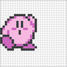 Kirby - 8 Bit - Pink - kirby,nintendo,video games