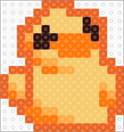 Duck - orange, yellow