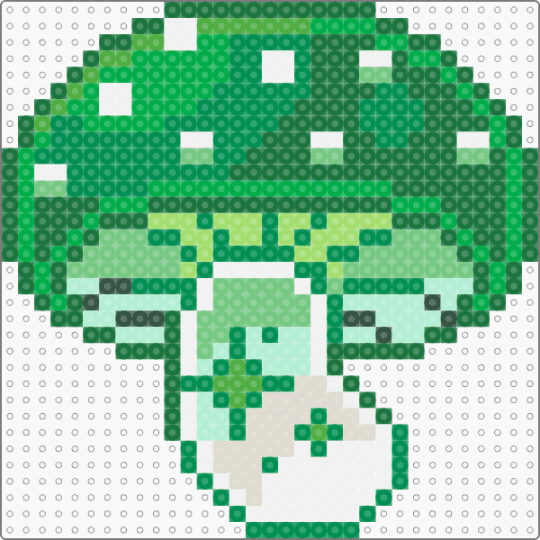 Green Mushroom Remix - green,drug,shroom,nature,plant