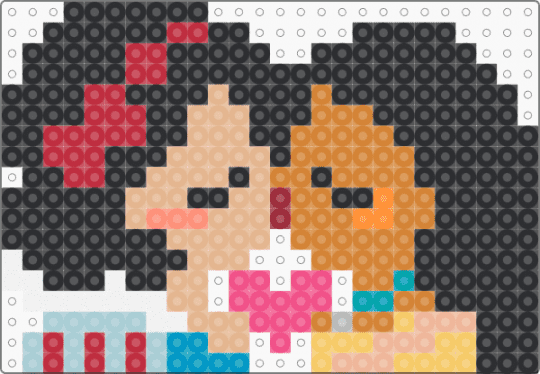 Disney Princess Kiss With Snow White and Pocahontas - black,red,beige,orange,gay,disney,pride,lesbian,romance,love
