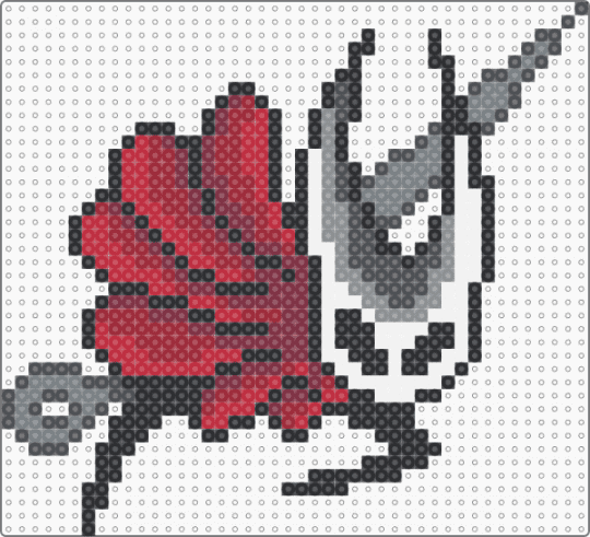 Hornet - gray,red,video game,playstation,xbox,hornet,princess,protect,hallownest,character