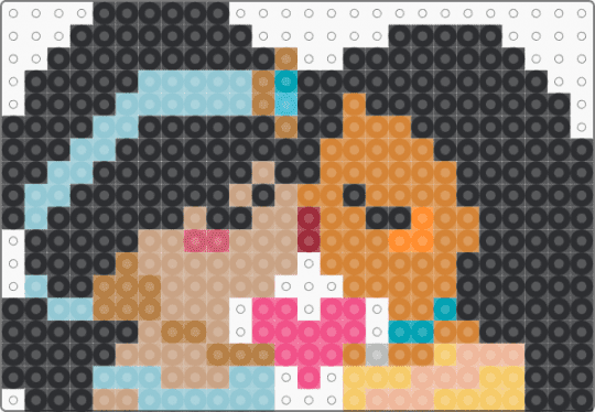 Disney Princess Kiss With Jasmine and Pocahontas - black,light blue,beige,orange,gay,disney,pride,lesbian,romance,love,aladdin