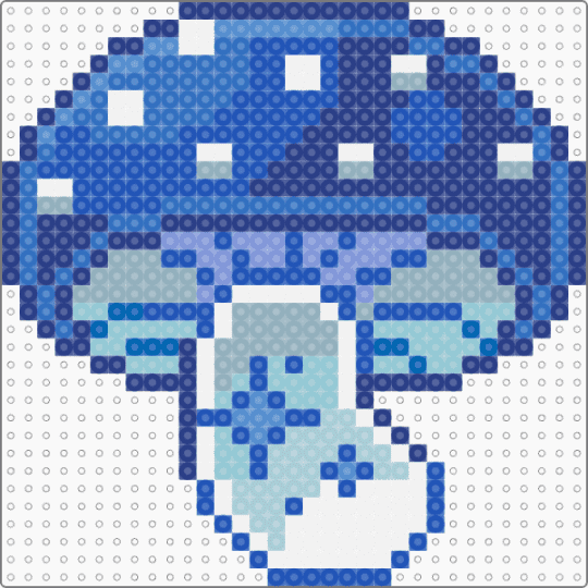 Blue Mushroom Remix - blue,light blue,drug,shroom,nature,plant