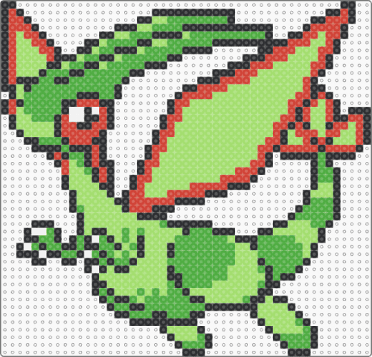 Flygon Emerald Seaglass Sprite Color Accurate - green,gaming,dragon,ground,pokemon,character