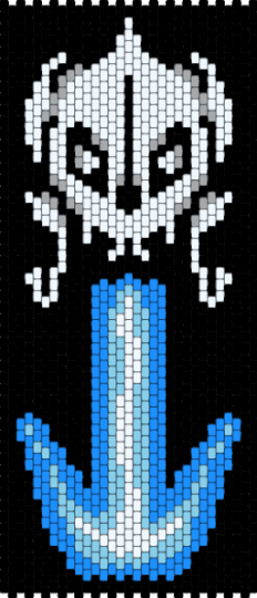 Gaster Blasting - black,light blue
