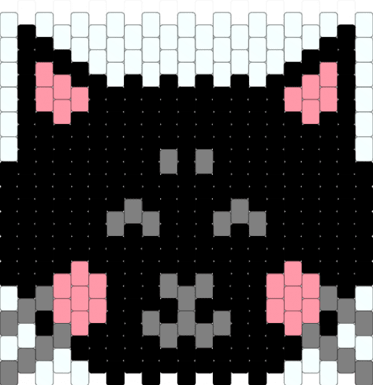 black kitty panel - 