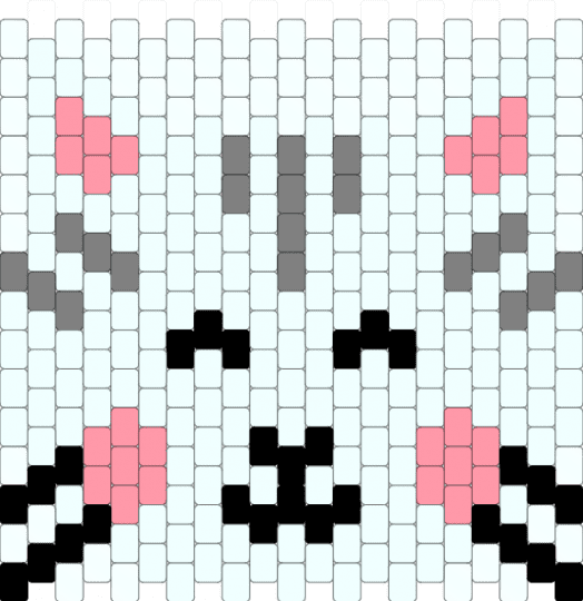 white kitty panel - 