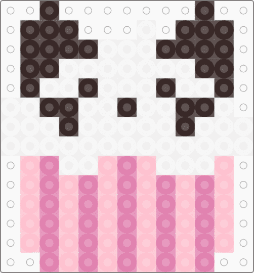 natsukis cupcake - brown, pink