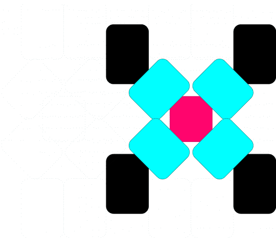 hatsune miku rotator bumpers (2/3) - light blue