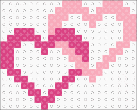 pink tangled hearts - pink