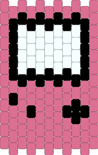pink gameboy necklace (1/2) - pink