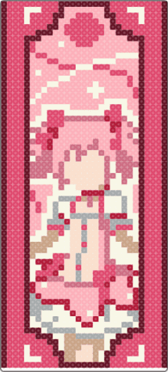 madoka kaname - pink, red