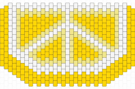 lemon bag panel!! - yellow,white