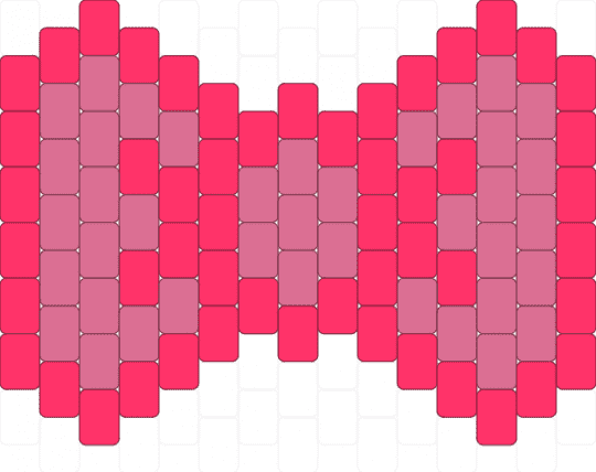 pretty pink bow/ribbon! - red,pink