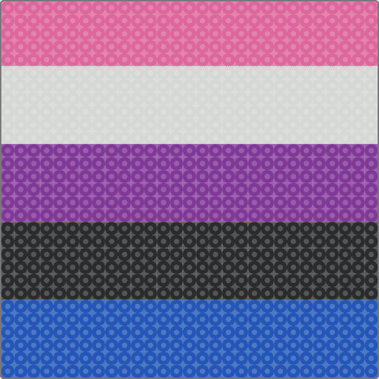 genderfluid thing (for my pinned patterns) - pink,blue