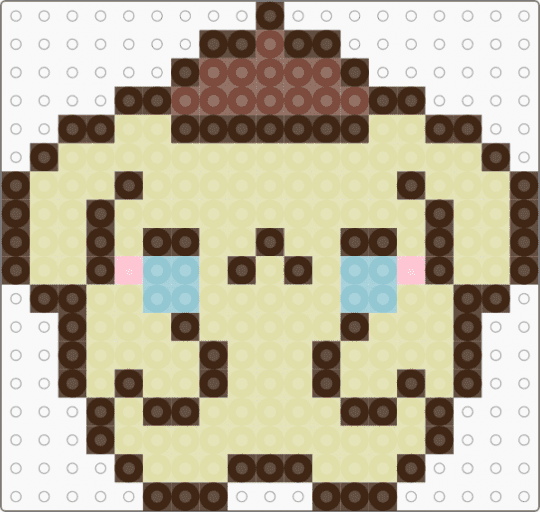 crying pompompurin - brown, yellow