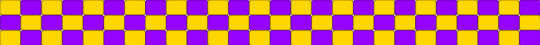 purple & yellow complimentary colors ladder cuff pre-made - yellow,purple