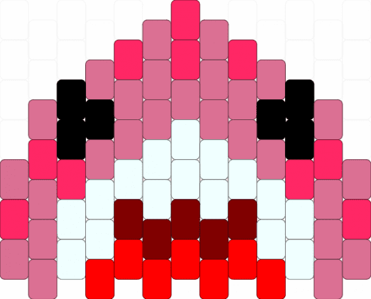 pink sharky! - red,pink