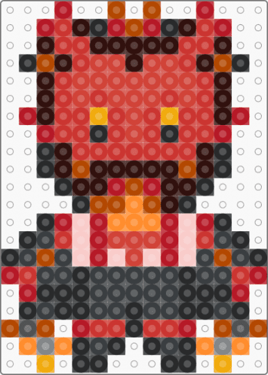 ouaw gideon coal - brown,red,legends of avantris,once upon a witchlight,gideon coal,ouaw gideon,chibi,chibi gideon