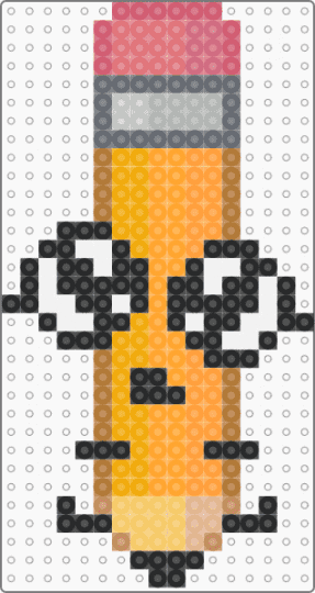 Small Pencil - tan,orange,object show,osc,bfdi,tpot,pencil