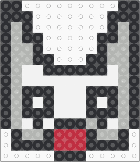 Token! - black,beige,femtanyl,white,red,light grey