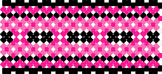 SUBSPACE!!! - pink,pretty dude x3,white,black,hot pink,cuff