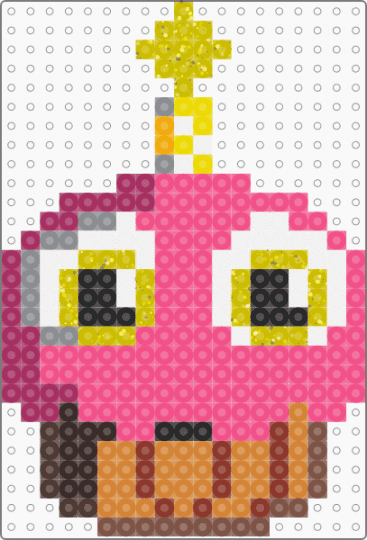 Mr. Cupcake -fnaf - pink,yellow,fnaf,games,scary,cute,yum,cupcake,food