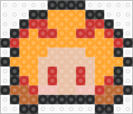 Kyojuro Rengoku Chibi - orange,beige