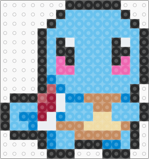 Squirtle Chibi - light blue