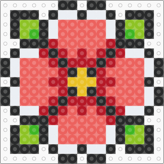 flor vermelha - red