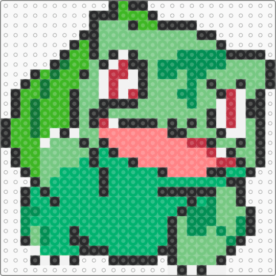 Bulbasaur - green,teal