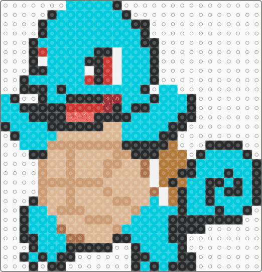 Squirtle - light blue,beige