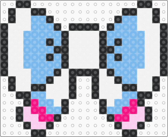 Shiny Sylveon Bow - light blue
