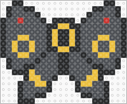 Umbreon Bow - gray