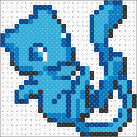 Shiny Mew - blue,light blue