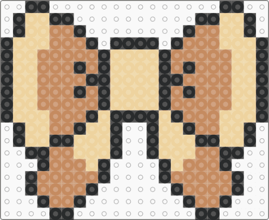 Eevee Bow - beige, tan