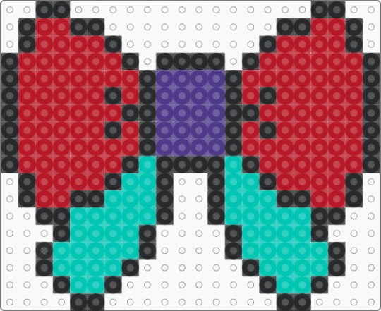 Ariel Bow - red