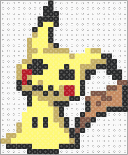 Mimikyu - yellow,beige