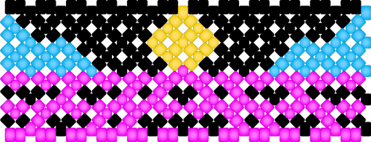 Vaporwave X-Base Cuff (COTD) - pink,cotdvaporwave,retro,neon,music