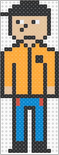 kevin - black,beige,orange,kevinspencer