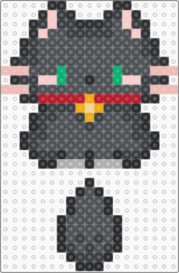 kitty(black) - gray
