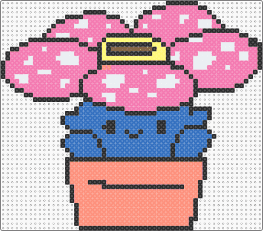 Vileplume Pokemon Houseplant - blue,pink,orange,pokemon,plant,houseplant,cute,anime