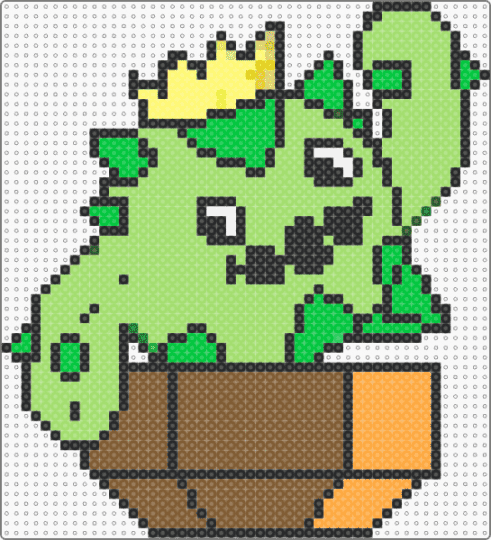 Cacnea Pokemon Houseplant - green,tan,pokemon,houseplant,plant,anime,cute