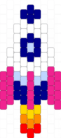 Pink rocket - purple,pink,rocket